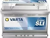 Varta mercury oxide, E11 Blue Dynamic Autobatterie, 574 012 068 3132, 74Ah, 680A