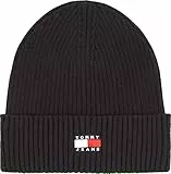 Tommy Jeans Herren TJM Heritage Am0Am12931 Beanie, Black (Black), OS