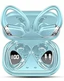 Bluetooth Kopfhörer Sport, Kopfhörer Kabellos Bluetooth 5.4 mit 4 ENC Noise Cancelling Mic, 50 Std Spielzeit Kabellose Ohrhörer, In Ear Kopfhörer mit HiFi Stereo, IP7 Wasserdicht, Dual LED-Anzeige