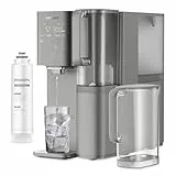 Philips Water Umkehrosmose-Wasserstation ADD6921DG/10 – Entfernt bis zu 110 Substanzen, sofortige Kühlung und Erwärmung, Filterlebensdauer 1 Jahr