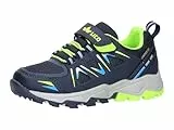 Lico Unisex Kinder Allen VS Cross-Laufschuh, marine/blau/lemon, 33 EU