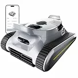 Poolroboter, Poolreiniger 45.000 Pa Saugleistung mit APP, 180 Min. 3 Modi Automatische Reinigt Poolboden, Wände und Wasserlinie, Poolsauger für Pools bis zu 200㎡