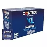 CONTROL NATURE XTRA LARGE Elastische Kondome Größe XL aus Naturlatex - 144 Stück