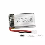 Universal 2PIN 2.0P 2P Walkera Molex Stecker Rc LiPo Akku 3.7V 800mAh u.a. kompatibel mit Syma Quadcopter Quadrocopter Drohne X5C X5SC X5SW MJX X708 X708W X709 UDI U45-W U42-W Fahrzeug Flugzeug Auto