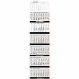Großer 6-Monatskalender 2026 XXL Wandkalender 6 Monate Bürokalender weiß
