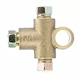 Akozon Rer, Bremsleitung T-Stk Bremsleitung T-Stk 3-Wege T-fitting harte Bremsleitung Bremsleitung T-Stk Bremsleitung T-Stk 10x1 Bremsenbeschle 10x1 Bremse T-Stk 3-Wege-Stecker Bremsl