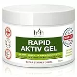 H4H® Bio Hanf Rapid Gel Extra Stark – Empfohlen von Ärzten & Athleten für Rücken-, Knie-, Gelenk- und Muskelkomfort – Mit Arnika, Menthol & 16 natürlichen Inhaltsstoffen (200ml)