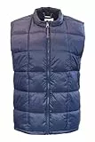 Tamaris Damen Crozon Puff Weste in Steppoptik (DE/NL/SE/PL, Numerisch, 42, Regular, Regular, Blau)