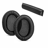 1 Paar Ersatz-Ohrpolster, für Sennheiser HD201, HD201S, HD180, mit Kopfband