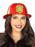 Leg Avenue Damen Fireman Headwrap, rot, One Size