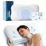 BEDSURE Kopfkissen Memory Foam Nackenkissen - O-Form Nackenstützkissen mit Q-max 0.508 Atmungsaktiver Kissenbezug, Schnelle Rückprall MDI Kissen Geschenke Für Seiten- & Rückenschläfer, 66x38 cm