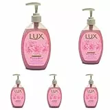 Lux Professional Handseife - Hautfreundliche Handpflege, Pumpflasche für eine schonende und hygienische Reinigung der Hände, 500ml (Packung mit 5)