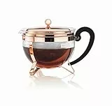 Bodum CHAMBORD Teebereiter (Edelstahlfilter, Edelstahldeckel, 1,3 liters) kupfer, Rich Copper