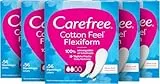 Carefree Slipeinlagen Cotton Feel Flexiform 100 Prozent atmungsaktive Slipeinlagen, sie ist angenehm zu tragen, bietet Schutz, ist diskret 56 St