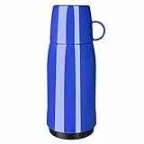 Emsa 502442 Isolierflasche, Mobil genießen, 500 ml, Schraubverschluss, Blau, Rocket