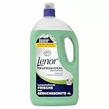Lenor Professional Weichspüler, 200 Waschladungen, 4 l, Frische-Schutz, Langanhaltende Frische und Geruchsschutz für den professionellen Gebrauch, für den professionellen Gebrauch