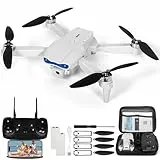 Drohne mit Kamera 1080P HD für Kinder, WiFi FPV Drone für Anfänger, RC Quadcopter mit 2 Akku, Schwerkraft Sensor, 3D Flip Mode, Ein-Tasten-Start/Landung, Höhenhaltemodus, Headless Mode