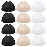 Yolev 12 Paar BH Einlagen Einsätze Atmungsaktive Bh Pads Sport BH-Push Up BH-Polster Einlagen Wiederverwendbar Damen Sport Cups