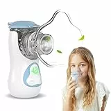 FEELLIFE Inhalationsgerät Kinder, Inhaliergeräte für Erwachsene, Inhalator Vernebler Inhaliergerät Tragerbar Leiser Kabellos Aerosol Inhalator Nebulizer Air Kids für Erwachsene Kinder Baby