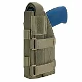 EXCELLENT ELITE SPANKER Taktische Linkshänder Pistolenholster für M1911 Glock 17 G18 G19 G26 G34 XD-45acp CZ P-10C Molle Holster（RGN）