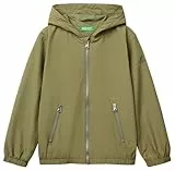 United Colors of Benetton Jungen Giubbino 2iggcn05z Jacke, grün, 130 cm