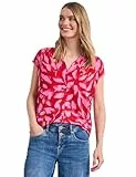 Damen Shirt mit Knopfleiste und Print