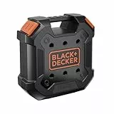 Smoby – Black+Decker Werkzeugkoffer für Kinder - 36 Zubehörteile: Werkzeuge, Akkuschrauber mit mechanischer Schraubfunktion UVM. - hergestellt mit 60% Recyclingmaterial, für Kinder ab 3 Jahren