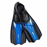 Mares Manta - Flossen für Schnorcheln mit geschlossenem Fußteil, optimierter Antrieb, seitliche Rippen, Komfort und Unterwasserleistung