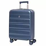 Aerolite Erweiterbar 55x40x20cm auf 55x40x23 cm Lufthansa Eurowings Condor Wizz Air Priorität und mehr Maximale Größe, Leichtes Hartschale Handgepäck Koffer 55x40x20 55x40x23 mit 4 Rädern