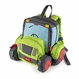 SIGIKID 25249 Kinderrucksack Traktor, Kindergarten-Rucksack: robust, leicht, kindgerecht, für Kita, Krippe, Ausflüge, Freizeit, für Kinder von 3 - 7 Jahren, Grün/Traktor 25x28x18 cm