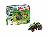 Revell Adventskalender RC Claas 960 Axio I Claas Traktor I Adventskalender zum Selbermachen I Weihnachtskalender für Jungen, Mädchen und Erwachsene ab 8 Jahren I Traktor in 24 Tagen zusammenbauen