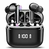 AI Sprachübersetzer Kopfhörer, 3-in-1 Echtzeit übersetzer Ohrhörer mit 164 Sprachen, ENC Rauschunterdrückung, 5 Übersetzungsmodi Bluetooth 5.3 Kopfhörer in Ear mit App für Lernen/Reisen/Business