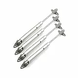 Hettich 80N Soft Close Klappenbeschlag Klappenhalter Gasdruckfeder für Klappen Gasdruckdämpfer Gasdruckfedern für Truhen Scharniere Obenliegende Schranktür Kompressionsfeder Kleiderschrank 4 Stücke