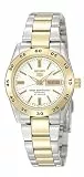 Seiko 5 Damen-Uhr Edelstahl mit Metallband SYMG42K1