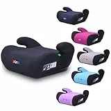 YALION Kindersitzerhöhung Sitzerhöhung Auto Kinder Kinderautositze Sitzerhöhungen- Kindersitz/Autositz für Kinder (Black-A1)
