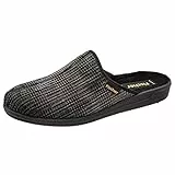 Fischer Frank, Herren Pantoffeln, Grau (grauschwarz 662), 43 EU