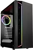 Kolink Inspire K7 ARGB Midi-Tower PC-Gehäuse, Addressierbare RGB-Beleuchtung, Tempered Glass, schwarz