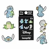 Loungefly Disney - Lilo & Stitch - Springtime Stitch - 1 Of 6 To Collect - Styles Vary - Lilo And Stitch - Blind Box - Emaille-Nadeln - Niedliche Brosche Zum Sammeln - Für Rucksäcke & Taschen