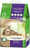 Cat's Best Smart Pellets, 100 % pflanzliche Katzenstreu, innovative Klumpstreu für Katzen aus antihaftenden Aktiv-Holzfasern – stoppt das Heraustragen, 10 kg/ 20 l