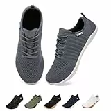Merdoo Barfuss Schuhe Damen Barfußschuhe Herren Barfuß Sneaker Barefoot Squat Shoes Deadlift Schuhe Minimalistische Walkingschuhe Turnschuhe Grau 43