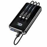 Power Bank,Klein 26800mAh Powerbank Schnellladefunktion 22,5W USB-C Tragbarer Externer HandyAkkus mit LED Display,Akku-Pack für iPhone 17 16 Pro Max 15 14 13 12 Galaxy S25 Edge,für Reisen, Camping