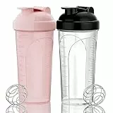 PZMLOASN 2 stück Protein Shaker 800ML | protein bottle | eiweiß shaker
