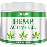 5kind Hanf-Aktivgel Hanfsalbe 200ml – Hochdosiertes Hanfgel – Für Gelenke und Muskeln, Füße, Knie, Nacken, Schultern, Rücken & Muskeln – Gel mit natürlichen Extrakten