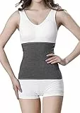 Faxianther Afinder Rückenwärmer Kaschmir Nierenwärmer Winter Dicken Rückenstützgürtel Elastisch Wärmegürtel Leibwärmer Hüftwärmer Bauch Taille Unterstützung für Damen Herren