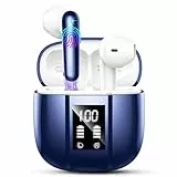 Bluetooth Kopfhörer, Kopfhörer Kabellos Bluetooth 5.4 mit 4 HD Mic, HiFi Stereo Kabellose Kopfhörer, 48H In Ear Kopfhörer ENC Noise Cancelling Ohrhörer, IPX7 Wasserdicht Earbuds, Touch Control, USB-C