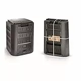 Prosperplast 19549 Kompostierer IKST380C 380Liter,schwarz