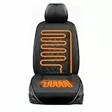 Sitzkissen, Bequeme Autositze Sitzbedeckung Fahrersitz mit voller Rückenstützung, Universal Sitzauflage Auto für Sitz im Winter, für Auto Erwachsene LKW,SUV Oder Transporter Auto (1, A)