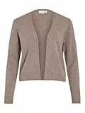 Vila Damen Viril Short L/S Knit Cardigan-noos Strickjacke, Falcon,M
