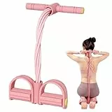 Fitness Widerstandsband - 8 Fache Röhren Pedal Trainings Widerstandsband Mit Griffe Seil, Fitnessbänder, Bauchtrainer, Workout Flexibilitätstraining Yoga Zubehör Für Anfängerinnen Und Bein Arm Übungen