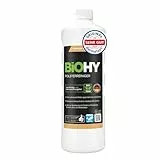 BiOHY Spezial Polsterreiniger (1l Flasche) | Konzentrat für Sofas, Polstermöbel, Teppiche & Textilien | für Nasssauger & Waschsauger | Fleckentferner | effektiver Textilerfrischer